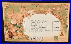 BEAUTIFUL ANTIQUE Swiss 19th Century MERMOD FRERES MUSIC BOX-WONDERFUL