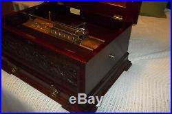 BEAUTIFUL Antique 1897 Stella Music Box Serial No. 3710, Rockwall, TX P/UP Only