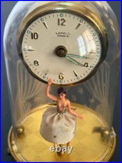 Ballerina Alarm Clock Lancel Paris Twirls En Pointe to The Blue Danube Waltz