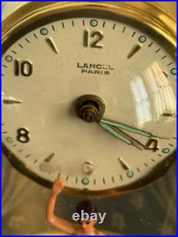 Ballerina Alarm Clock Lancel Paris Twirls En Pointe to The Blue Danube Waltz