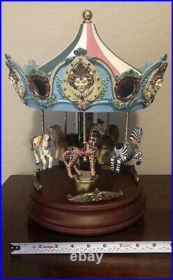 Beautiful San Francisco Music Box Co Limited Edition Carousel # 1,999 Of 3,500
