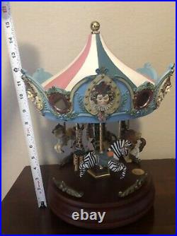 Beautiful San Francisco Music Box Co Limited Edition Carousel # 1,999 Of 3,500