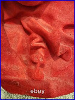 Beethoven Decorative Red Velvet BustVERY RARE