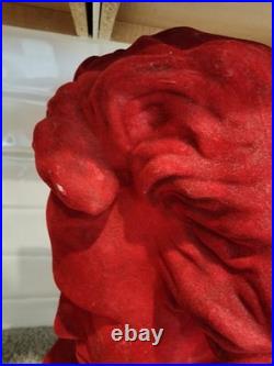 Beethoven Decorative Red Velvet BustVERY RARE