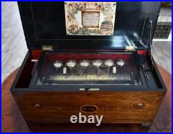 Bells in Sight Cartel. Made by L'Epee in France 1868 8 Airs 6 Bells Inlays