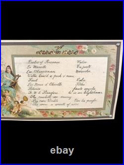 Bornand Music Box Very Nice, Beautiful Sound 13 Cylinder