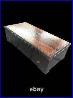 Bornand Music Box Very Nice, Beautiful Sound 13 Cylinder