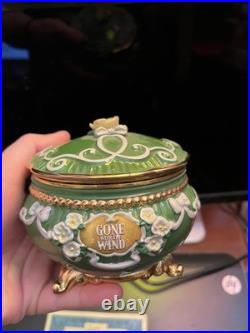 Bradford Exchange 75th Anniversary Gone With The Wind Heirloom Limoge Music Box