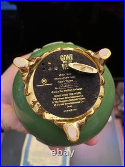 Bradford Exchange 75th Anniversary Gone With The Wind Heirloom Limoge Music Box