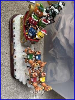 Bradford Exchange M&M Christmas Eve Sleigh Ride Music Box Limited Edition