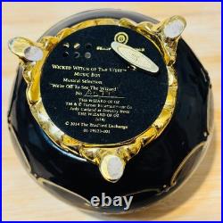 Bradford Exchange Wizard of oz Wicked Witch Music Box Limited Edition jewelry