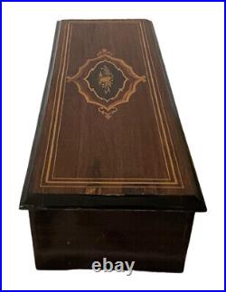 C. 1880 Swiss 8-tune Antique Music Box We Ship Worldwide