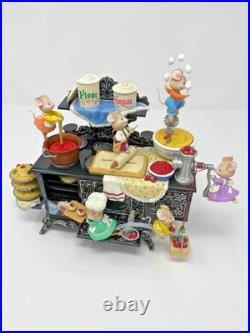 C. 1992 Enesco Home On The Range Deluxe Illuminated Action Musical