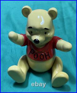 C- walt Disney Schmid Winnie the Pooh Jointed doll musical Music box# 363 -7