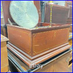 C094 Antique 1880's Collectible Regina Disc Musical Box Working Condition