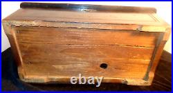 C1885 Paillard Swiss Cylinder Wood Inlay Music Box 10 Airs Songs