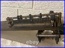 C1900 Antique Regina Coin Operated Disc Music Box Comb Mechanism Only