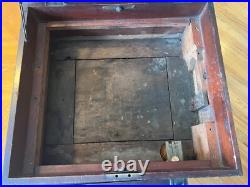 C1900 Antique Regina Coin Operated Disc Music Mahogany Box case Only C1900 Antique Regina Coin Operated Disc Music Mahogany Box case Only