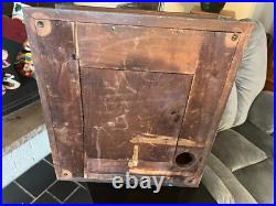 C1900 Antique Regina Coin Operated Disc Music Mahogany Box case Only C1900 Antique Regina Coin Operated Disc Music Mahogany Box case Only