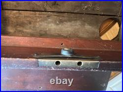 C1900 Antique Regina Coin Operated Disc Music Mahogany Box case Only C1900 Antique Regina Coin Operated Disc Music Mahogany Box case Only