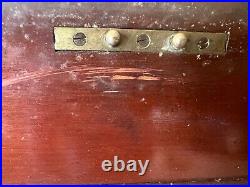 C1900 Antique Regina Coin Operated Disc Music Mahogany Box case Only C1900 Antique Regina Coin Operated Disc Music Mahogany Box case Only