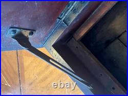 C1900 Antique Regina Coin Operated Disc Music Mahogany Box case Only C1900 Antique Regina Coin Operated Disc Music Mahogany Box case Only