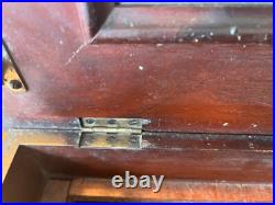 C1900 Antique Regina Coin Operated Disc Music Mahogany Box case Only C1900 Antique Regina Coin Operated Disc Music Mahogany Box case Only