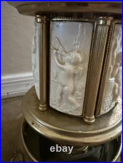 Carousel Cigarette Dispenser, Reuge Music Box, I Could Have Danced All Night Carousel Cigarette Dispenser, Reuge Music Box, I Could Have Danced All Night