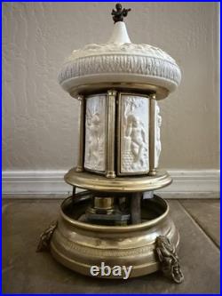 Carousel Cigarette Dispenser, Reuge Music Box, I Could Have Danced All Night Carousel Cigarette Dispenser, Reuge Music Box, I Could Have Danced All Night