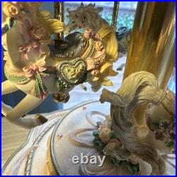 Carousel Music Box Late 20th Century Europe