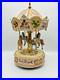Carousel-Music-Box-Rare-Four-Horse-Made-By-Giftec-EUC-Works-Vintage-16Tall-01-idbf