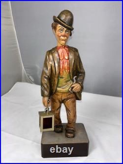 Carved German Whistler Black Forest Drunk Night Watchman Karl Griesbaum Works