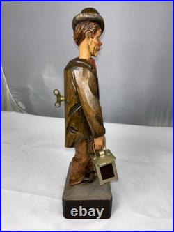 Carved German Whistler Black Forest Drunk Night Watchman Karl Griesbaum Works