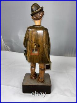 Carved German Whistler Black Forest Drunk Night Watchman Karl Griesbaum Works