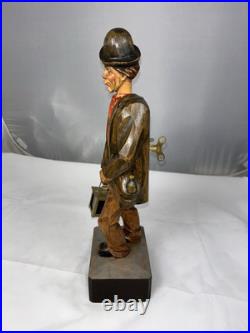 Carved German Whistler Black Forest Drunk Night Watchman Karl Griesbaum Works