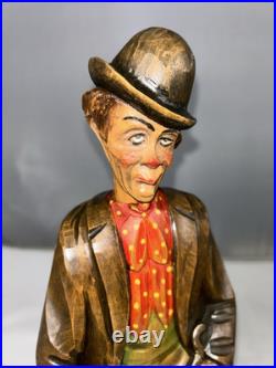 Carved German Whistler Black Forest Drunk Night Watchman Karl Griesbaum Works