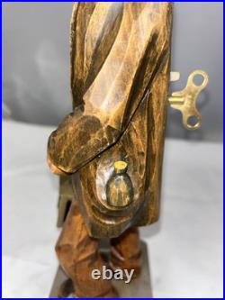 Carved German Whistler Black Forest Drunk Night Watchman Karl Griesbaum Works