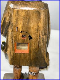 Carved German Whistler Black Forest Drunk Night Watchman Karl Griesbaum Works