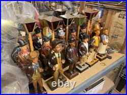 Carved German Whistler Black Forest Drunk Night Watchman Karl Griesbaum Works