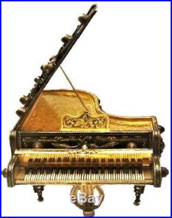 Charles Reuge, Antique Rococo Grand Piano Music Box, Switzerland, ca. 1900