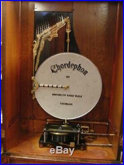 Chordephon disc music box zithar