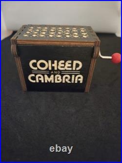 Coheed & Cambria music box plays The Joke, brand new from the most recent tour