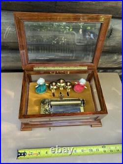 DEFECTIVE REUGE MUSIC 72 Notes BOX LTD EDITION 300 BELLS DANCERS WATCH G3D