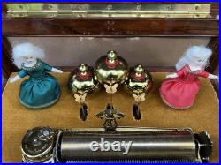 DEFECTIVE REUGE MUSIC 72 Notes BOX LTD EDITION 300 BELLS DANCERS WATCH G3D