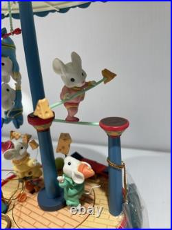 DEFECTIVE other see details Rare ENESCO Cutest Show on Earth Musical Box G3D