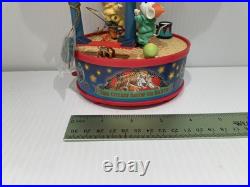 DEFECTIVE other see details Rare ENESCO Cutest Show on Earth Musical Box G3D