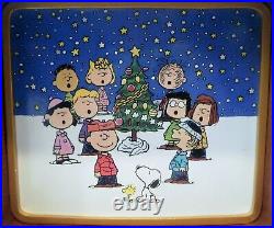 Danbury Mint Merry Christmas Charlie Brown Peanuts Christmas Music Box