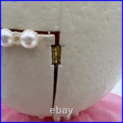 Dancing BOLS Bottle Ballerina Inside Ostrich Egg Jewelry Music Box Works READ