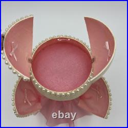 Dancing BOLS Bottle Ballerina Inside Ostrich Egg Jewelry Music Box Works READ