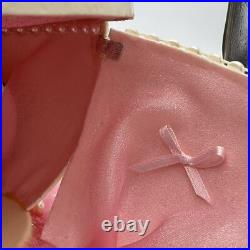 Dancing BOLS Bottle Ballerina Inside Ostrich Egg Jewelry Music Box Works READ